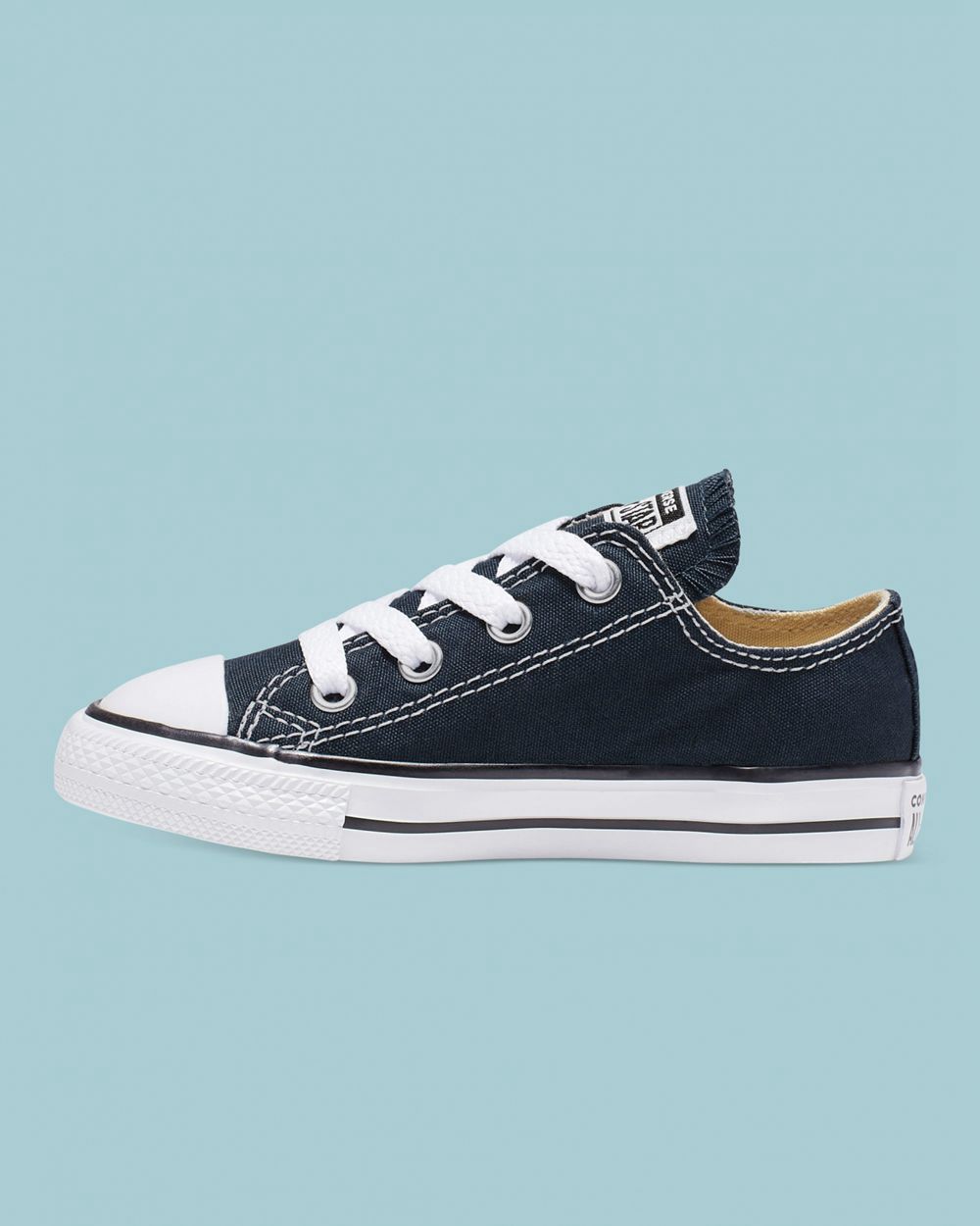 Converse Chuck Taylor All Star Toddler Lave Sko Barn Marineblå | 0539FXBEU