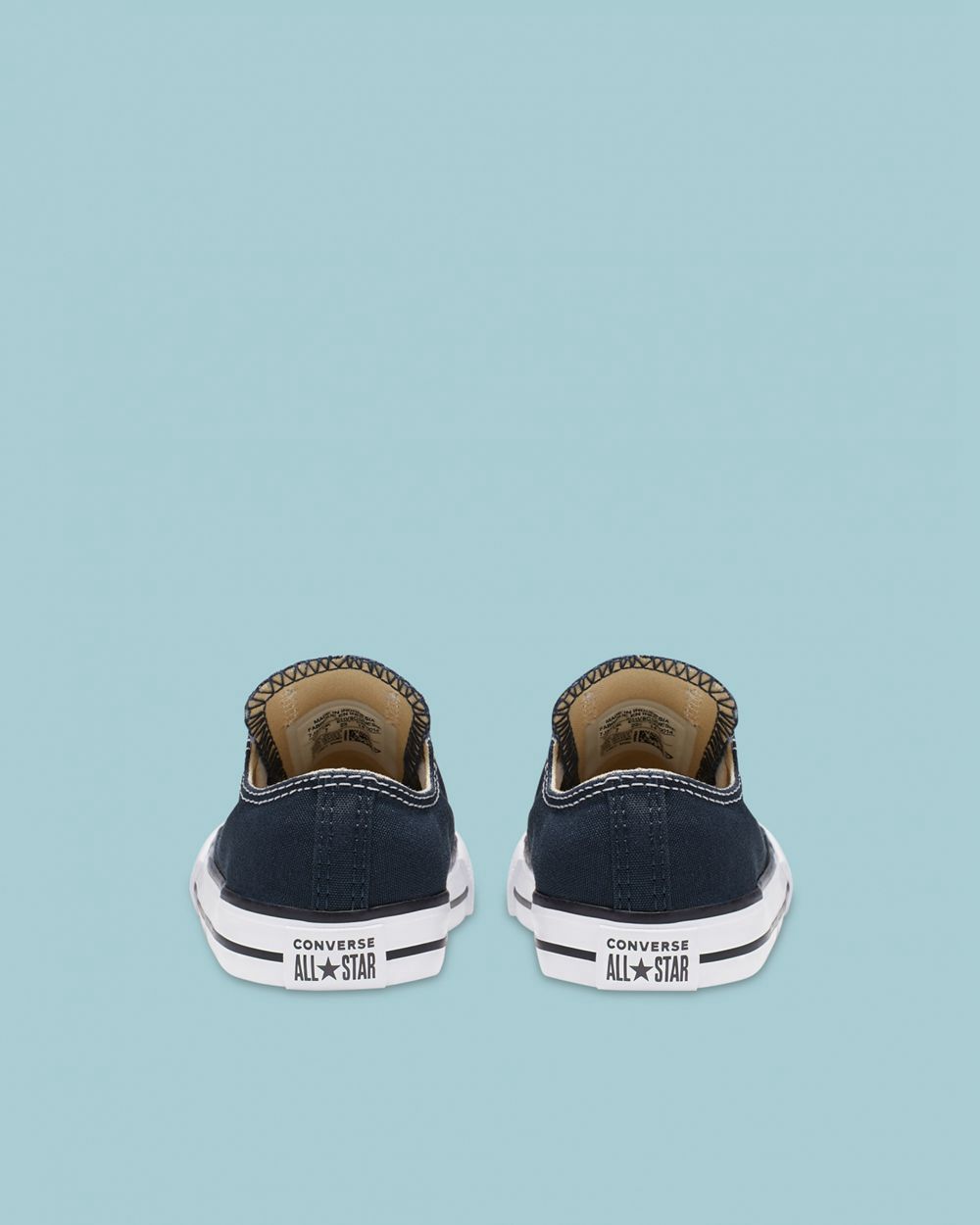 Converse Chuck Taylor All Star Toddler Lave Sko Barn Marineblå | 0539FXBEU