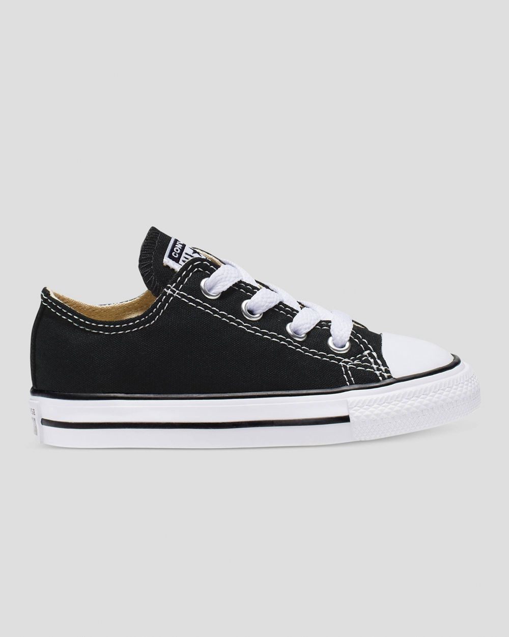 Converse Chuck Taylor All Star Toddler Lave Sko Barn Svarte | 9748ORGAL