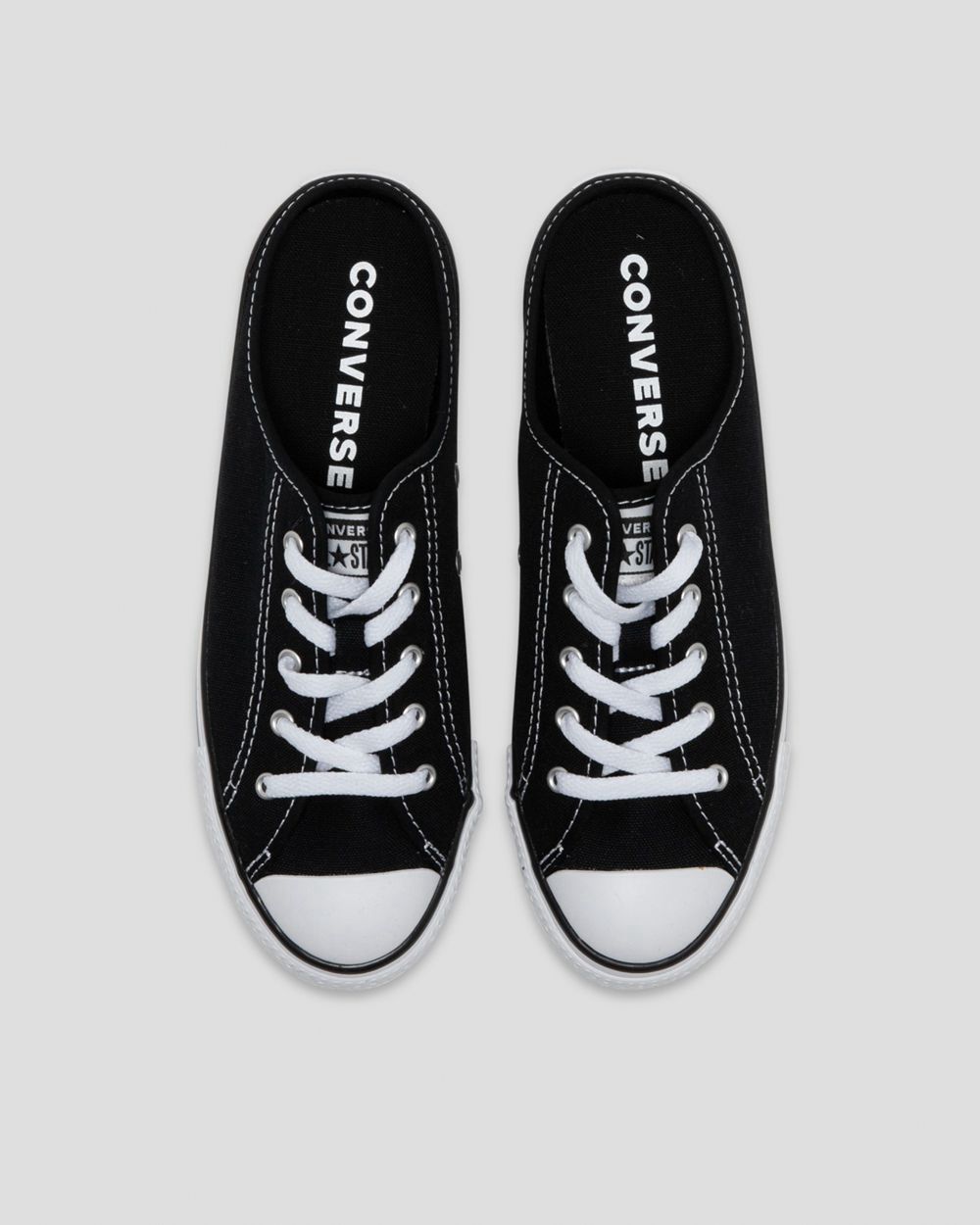 Converse Chuck Taylor Dainty Mule Slip On Sko Dame Svarte | 1457EIBDO