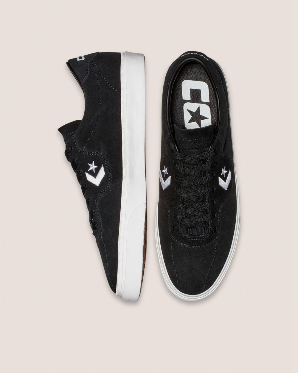 Converse Cons Louie Lopez Pro Lave Sko Herre Svarte | 4083ORLGY