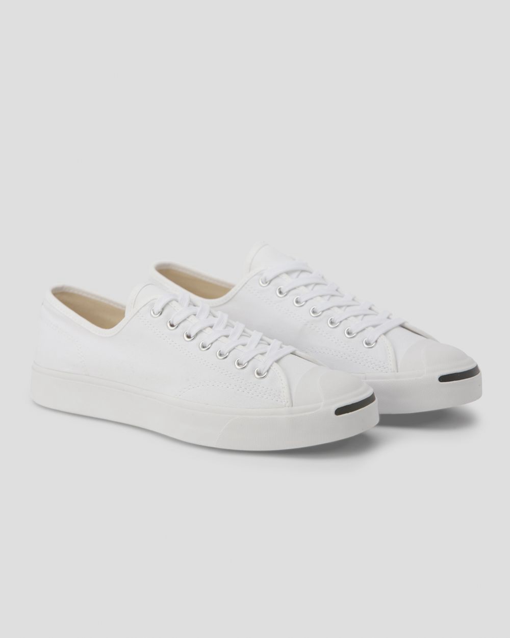 Converse Jack Purcell First In Class Lave Sko Herre Hvite | 0372MBIWG