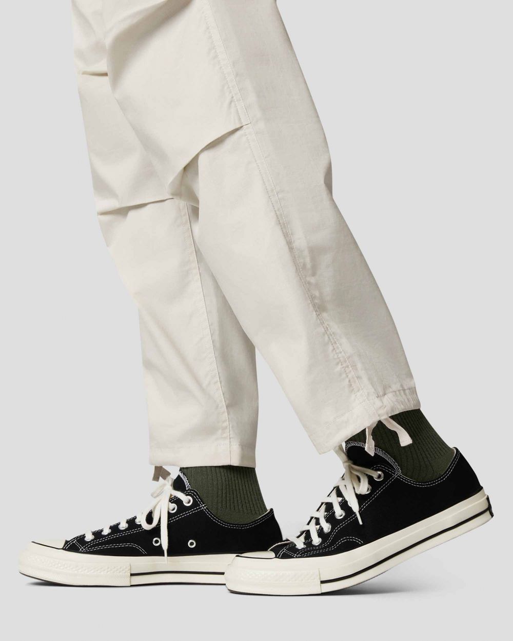 Converse Lette Trial Bukse Herre Hvite | 2180NBKOV