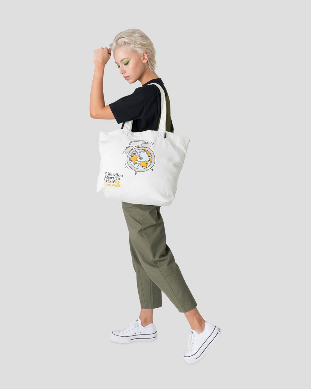 Converse Renew Tote Vesker Dame Hvite | 1872WAGND