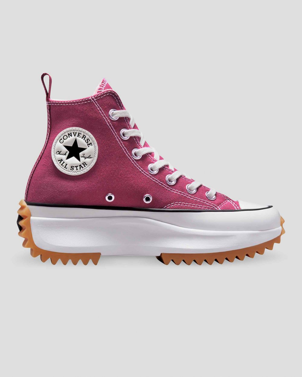 Converse Run Star Hike Seasonal Colour Canvas Høye Sko Dame Rosa | 7205YVOXL