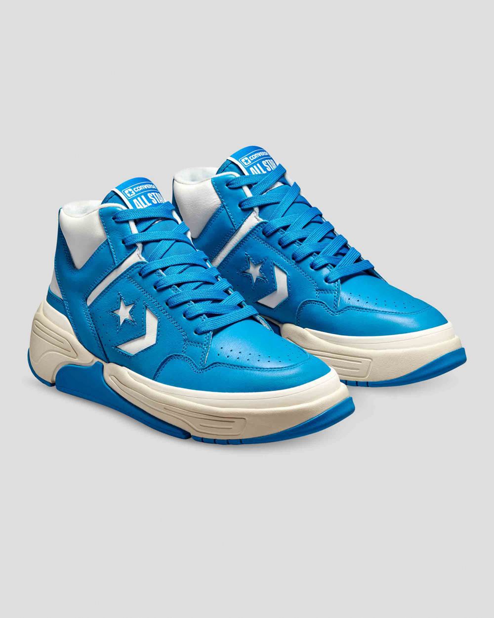 Converse Weapon Cx Varsity Colour Midtsko Dame Blå | 3908PWIBZ