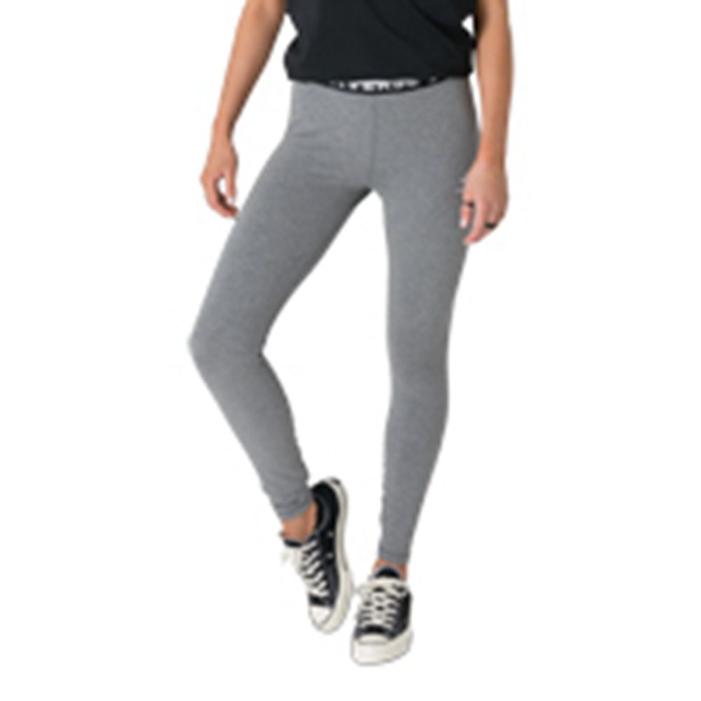 Converse Wordmark Leggings Dame Grå | 5926FMSKU