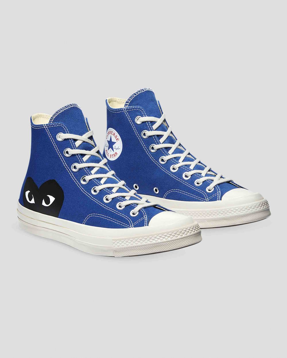 Converse X Comme Des Garçons Chuck 70 Play Høye Sko Herre Blå | 3564WKQBU