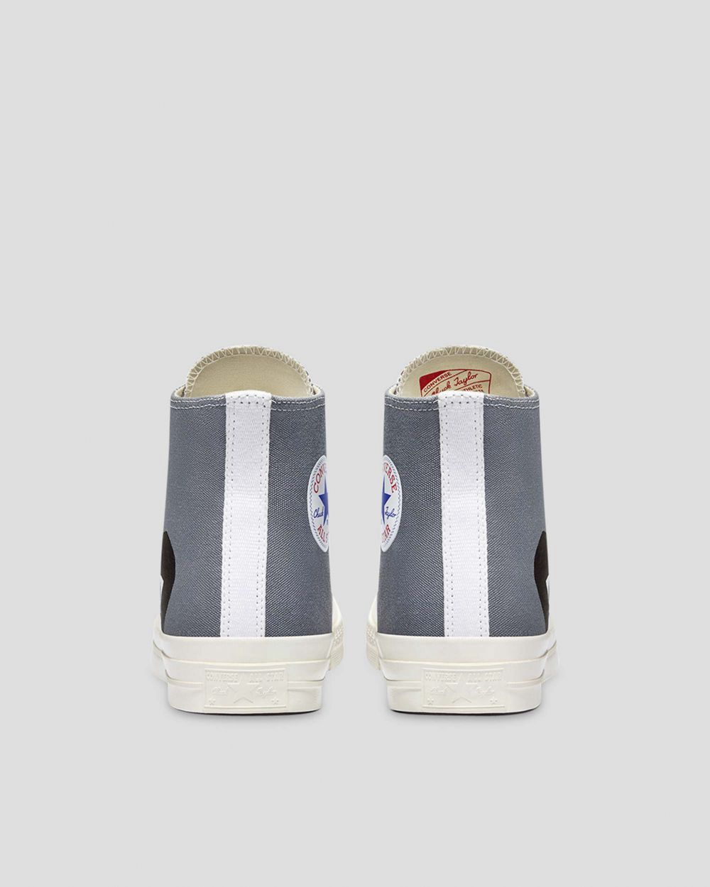 Converse X Comme Des Garçons Chuck 70 Play Høye Sko Dame Grå | 8235SRWPF